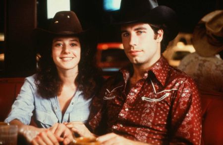 Debra Winger and John Travolta in Urban Cowboy